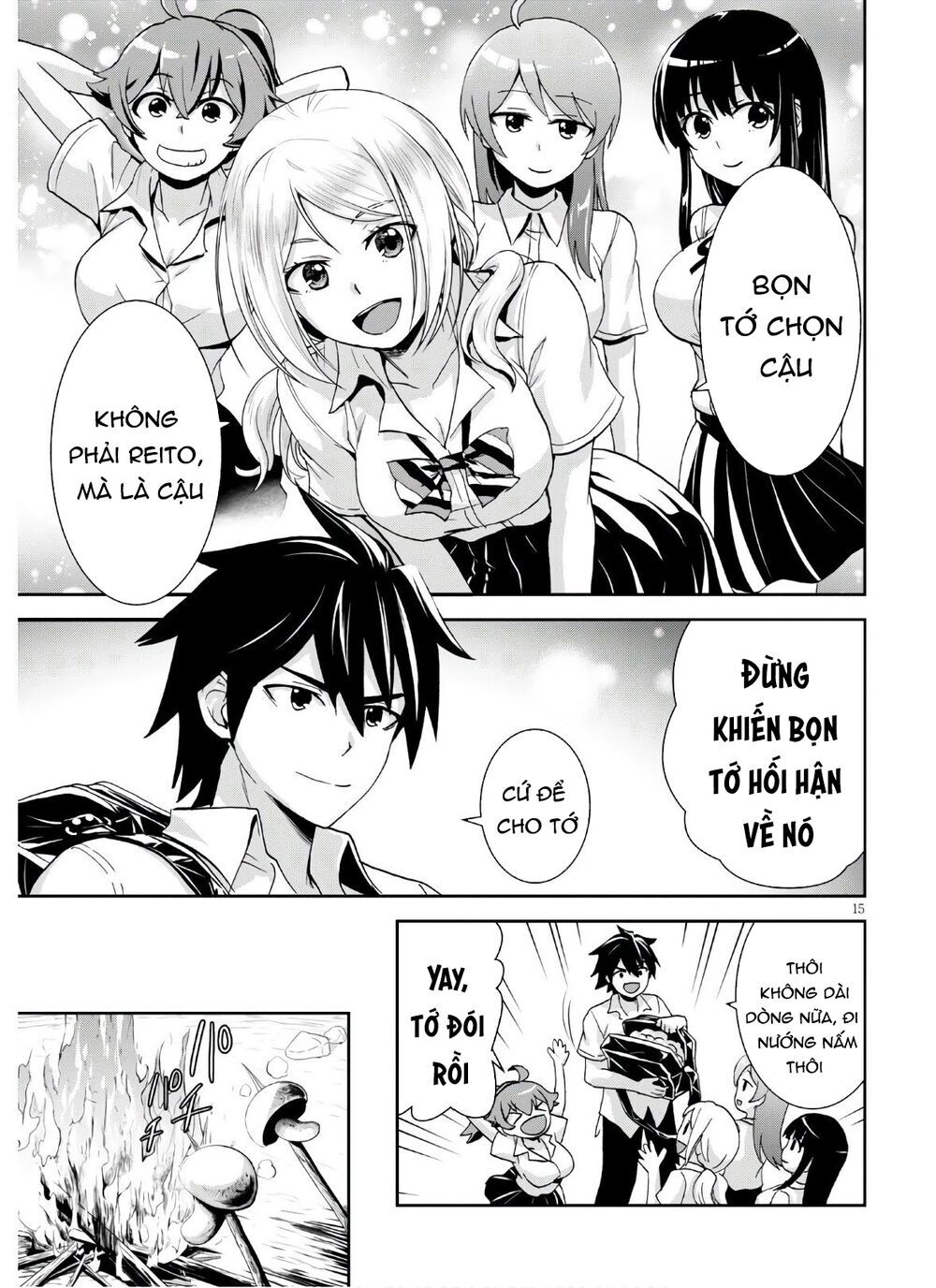 Isekai Yurutto Survival Seikatsu: Gakkou No Minna To Isekai No Mujintou Ni Tenishitakedo Ore Dake Chương 3 Page 17