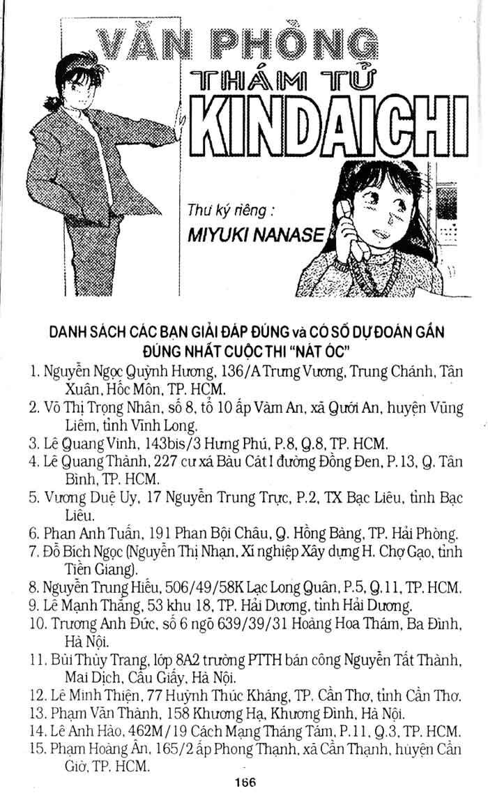 Thám Tử Kindaichi Chương 164 Page 39