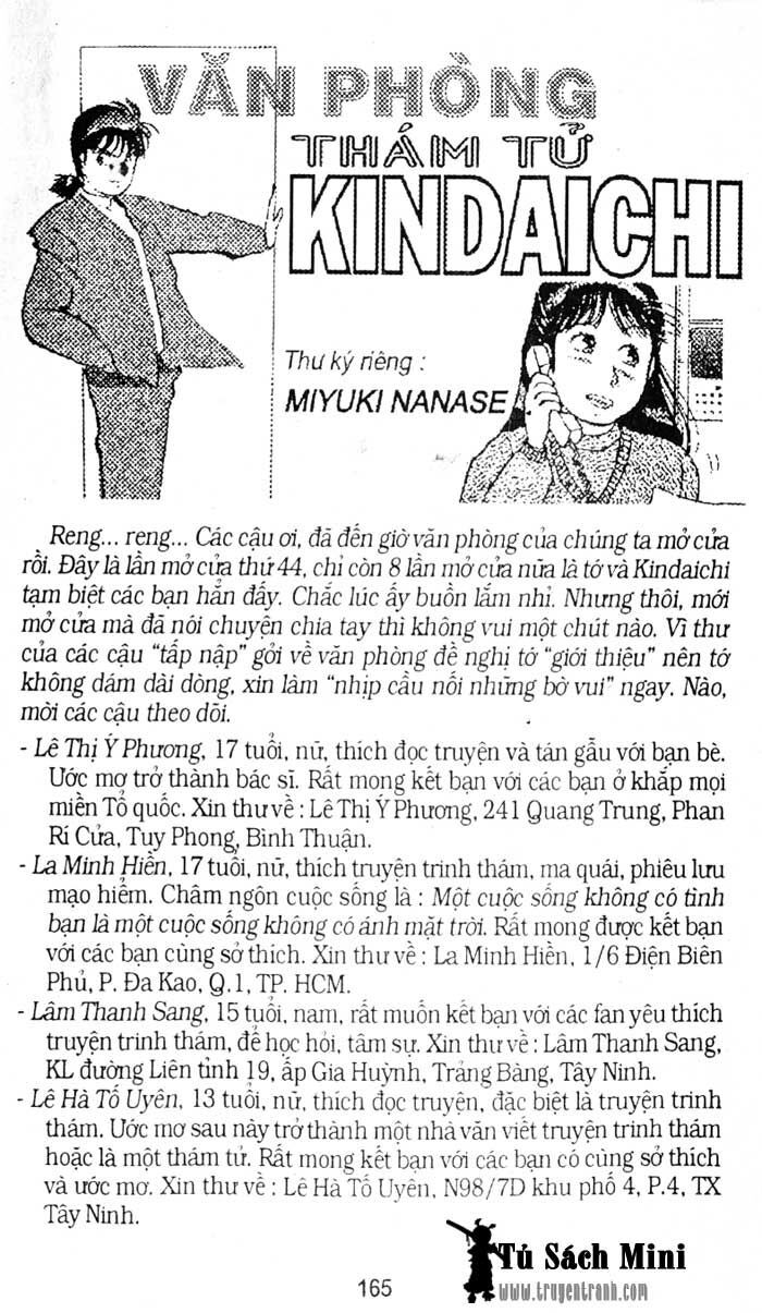 Thám Tử Kindaichi Chương 176 Page 38