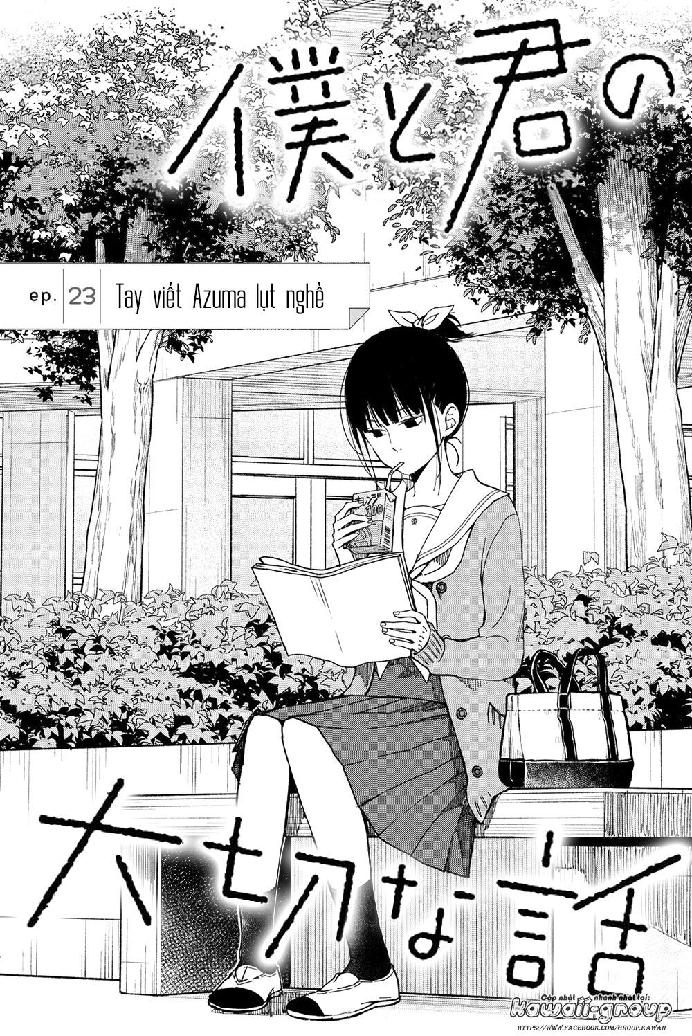 Boku To Kimi No Taisetsu Na Hanashi Chương 23 Page 4