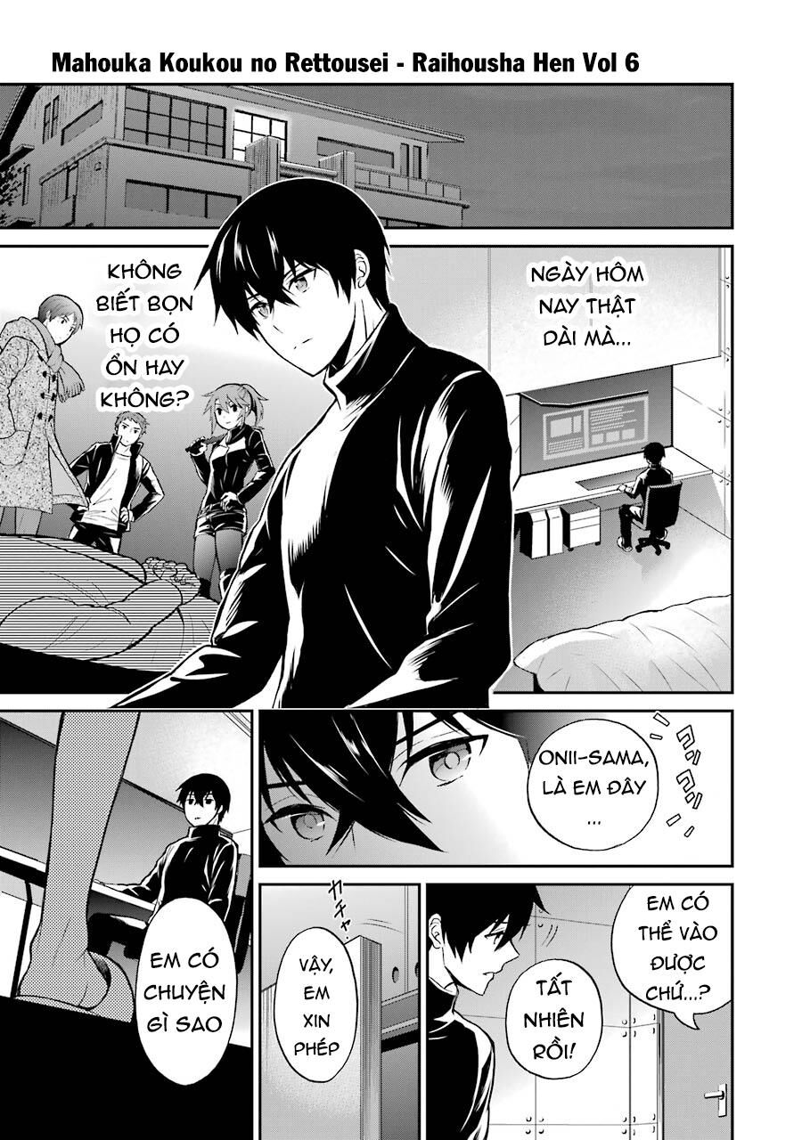 Mahouka Koukou No Rettousei – Raihousha Hen Chương 32 Page 14