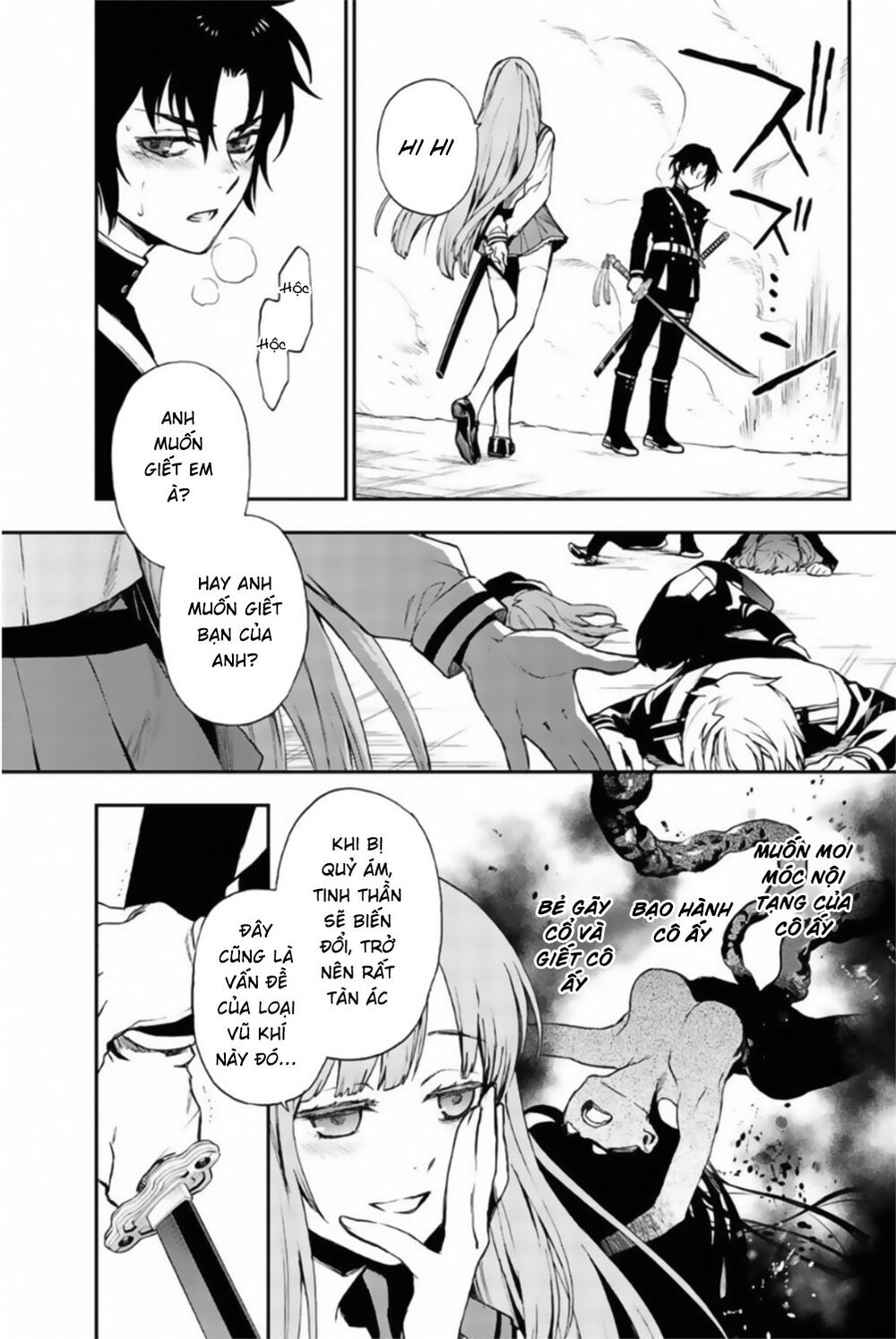 Owari No Seraph: Ichinose Guren Chương 11 Page 33