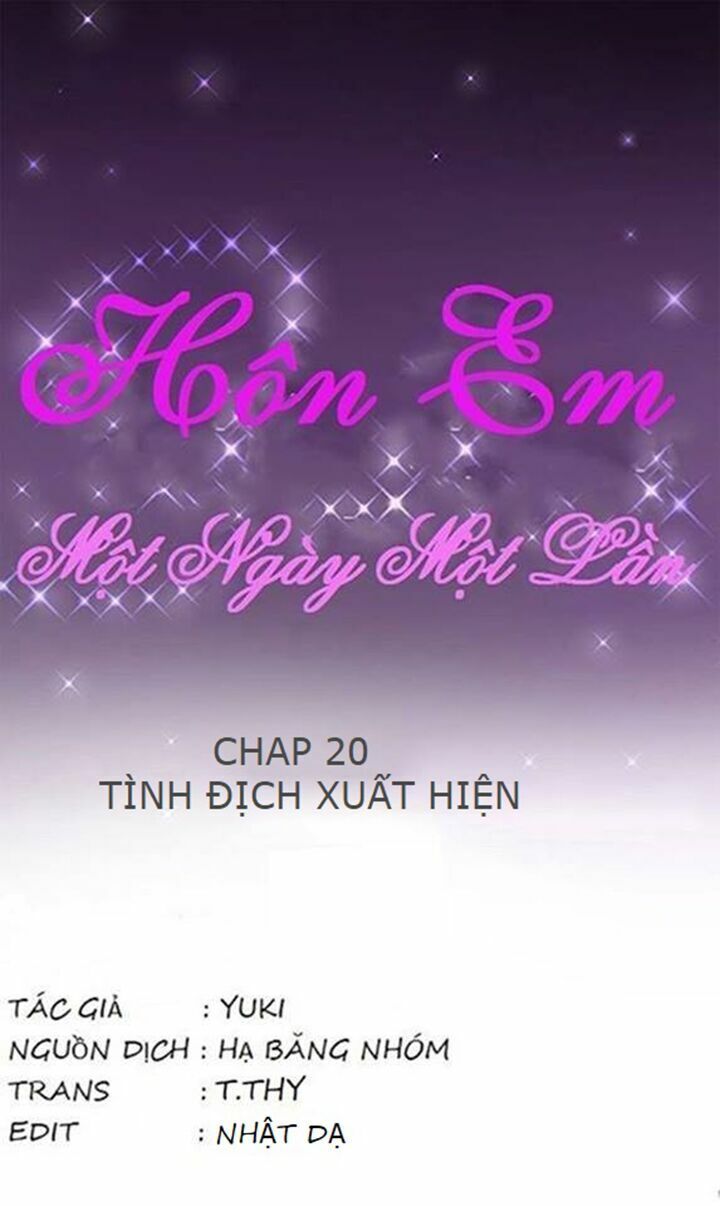 Hôn Em Một Ngày Một Lần Chương 20 Page 4