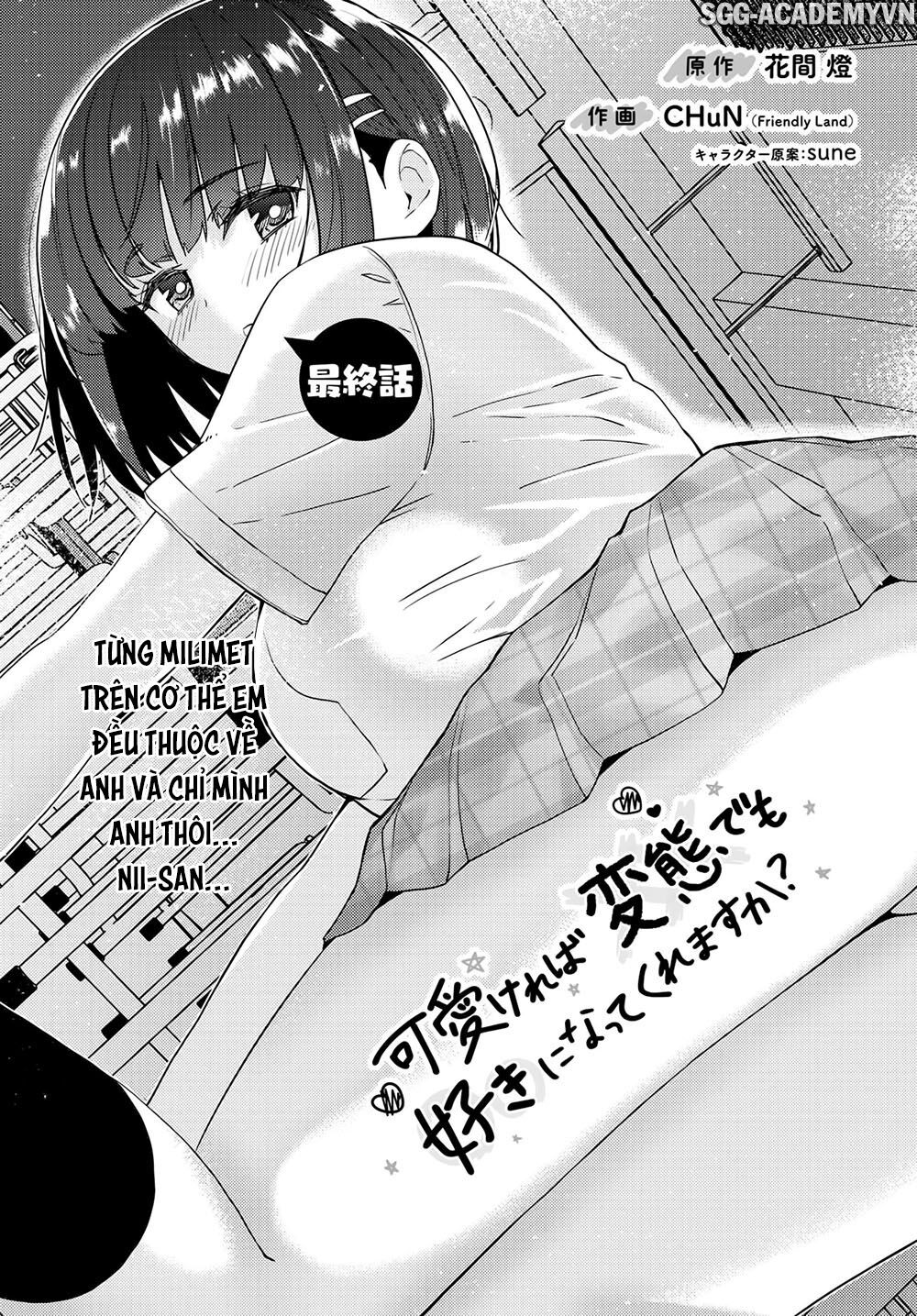 Kawaiikereba Hentai Demo Suki Ni Natte Kuremasu Ka? Chương 37 Page 4