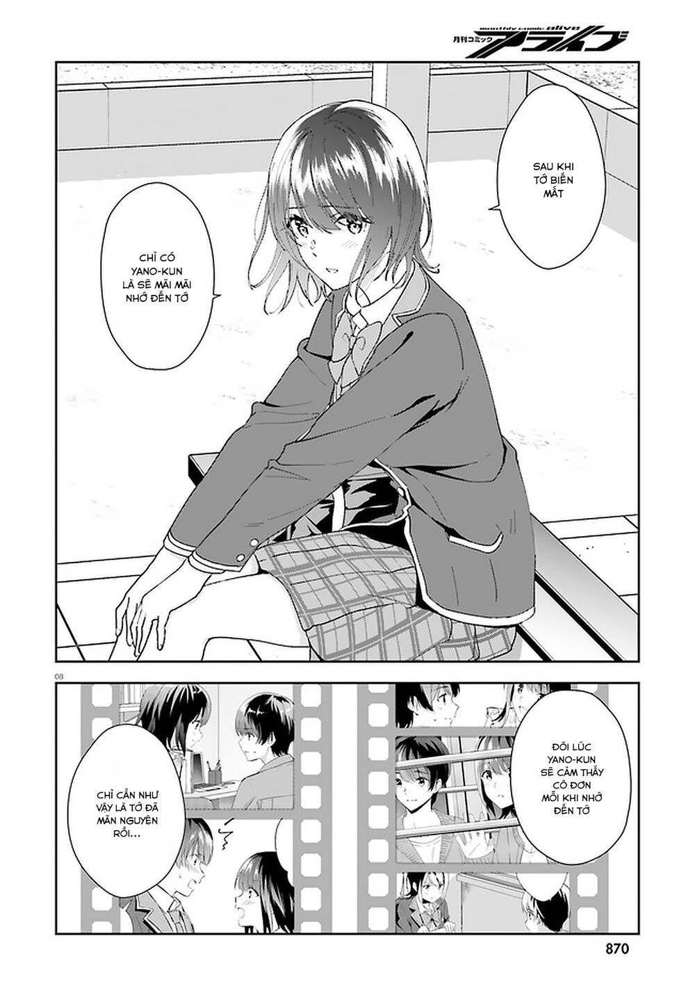 Sankaku No Kyori Wa Kagirinai Zero Chương 15 Page 9