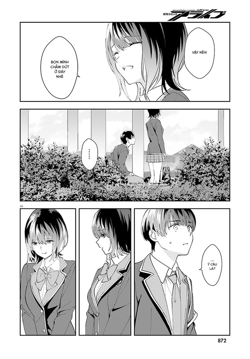 Sankaku No Kyori Wa Kagirinai Zero Chương 15 Page 11