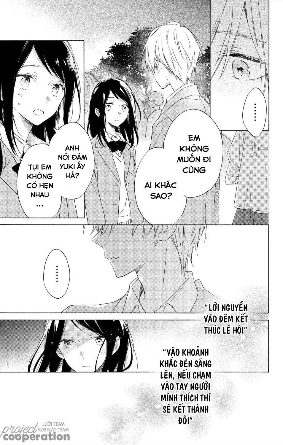 Kimi Wa Haru Ni Me Wo Samasu Chương 15 Page 19