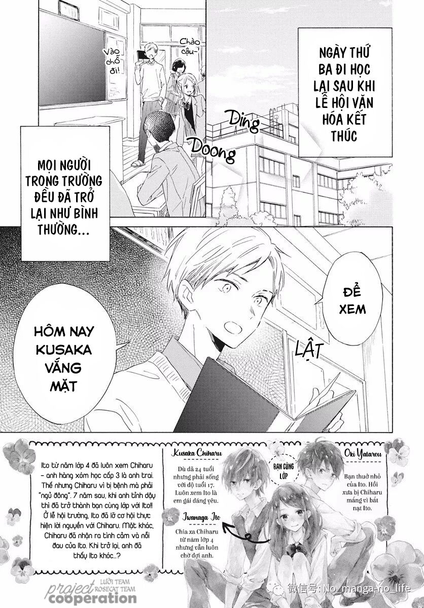 Kimi Wa Haru Ni Me Wo Samasu Chương 17 Page 3