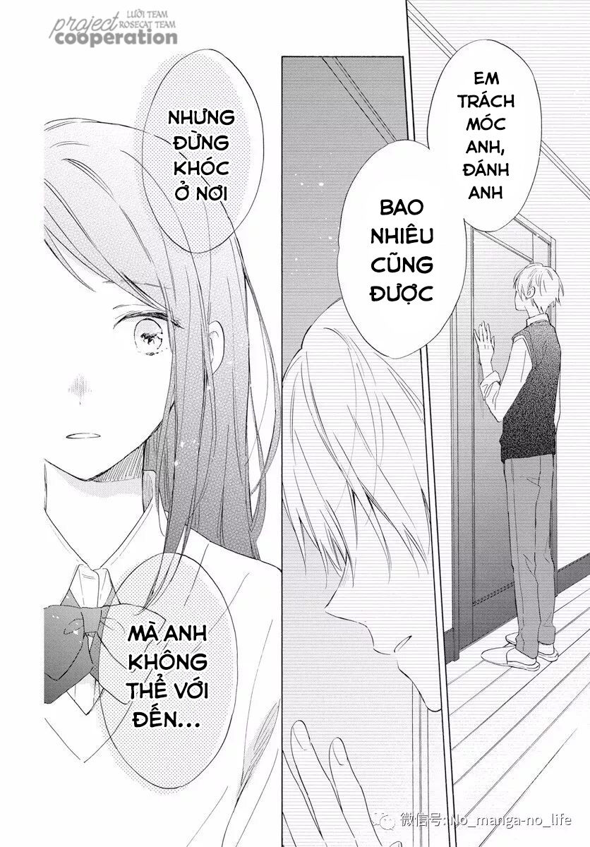 Kimi Wa Haru Ni Me Wo Samasu Chương 17 Page 24