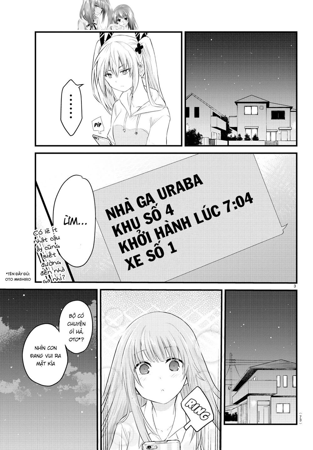 Koe Ga Dasenai Shoujo Wa "Kanojo Ga Yasashisugiru" To Omotte Iru Chương 11 Page 4