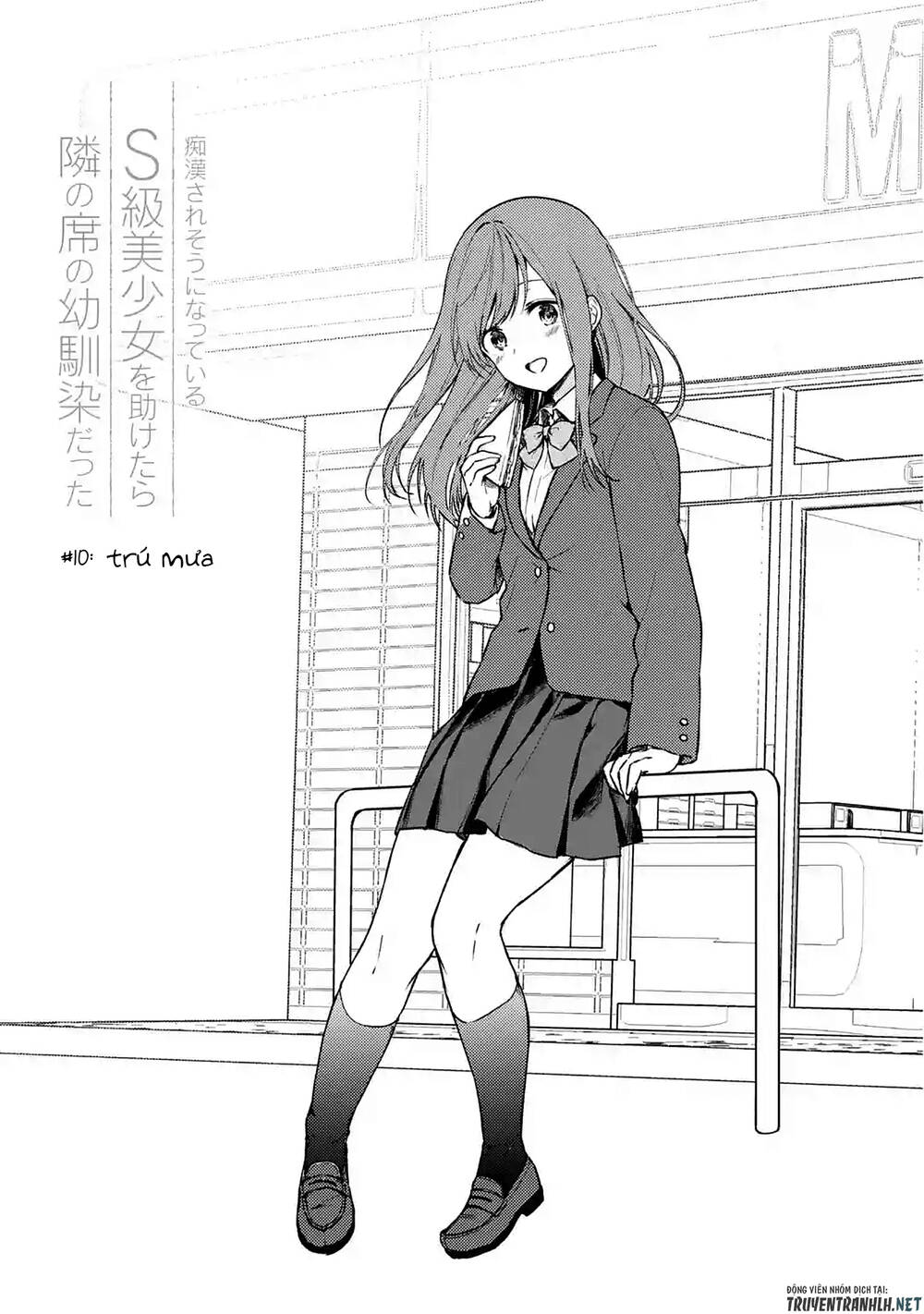 Chikan Saresou Ni Natteiru S-Kyuu Bishoujo Wo Tasuketara Tonari No Seki No Osananajimi Datta Chương 10 Page 7