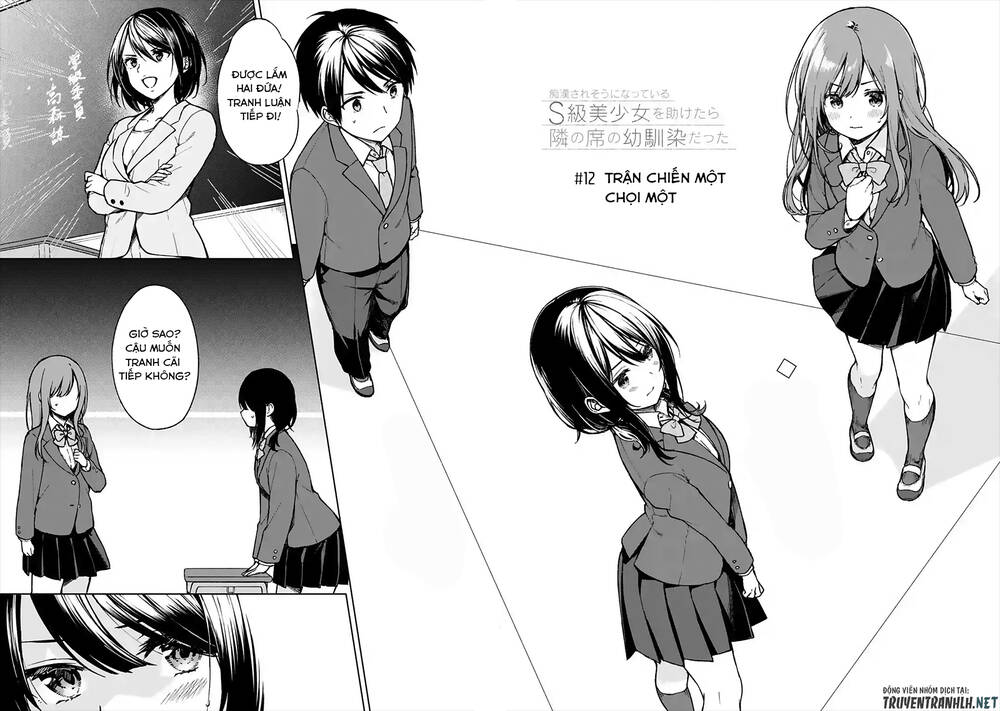 Chikan Saresou Ni Natteiru S-Kyuu Bishoujo Wo Tasuketara Tonari No Seki No Osananajimi Datta Chương 12 Page 4