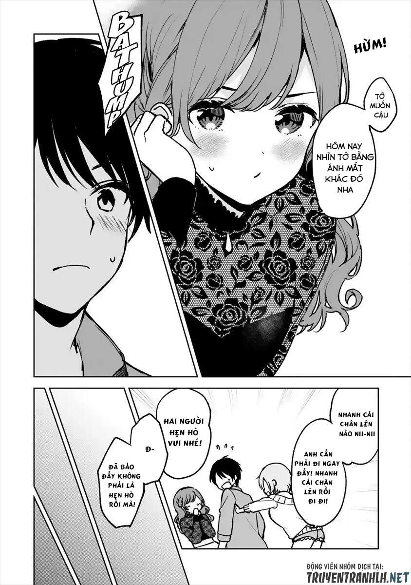 Chikan Saresou Ni Natteiru S-Kyuu Bishoujo Wo Tasuketara Tonari No Seki No Osananajimi Datta Chương 20.1 Page 16