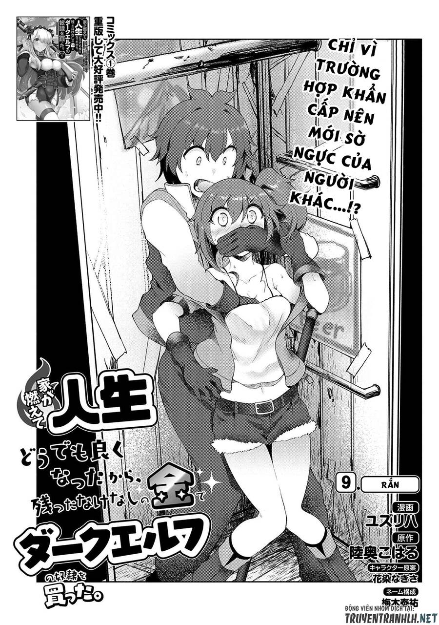 Ie Ga Moete Jinsei Dou Demo Yoku Natta Kara, Nokotta Nakenashi No Kin De Dark Elf No Dorei O Katta Chương 9 Page 2