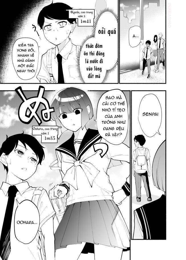 Koushinchou No Kouhai (♀) To Teishinchou No Senpai (♂) Ga Renai Ni Hatten Suru Made Chương 11 Page 2