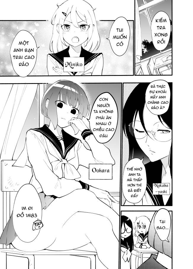 Koushinchou No Kouhai (♀) To Teishinchou No Senpai (♂) Ga Renai Ni Hatten Suru Made Chương 12 Page 2