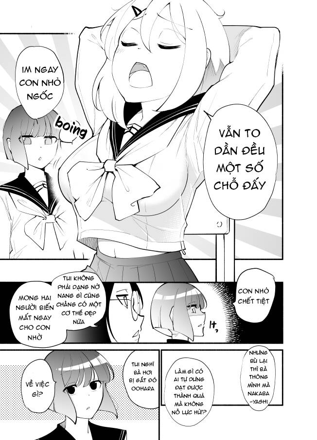 Koushinchou No Kouhai (♀) To Teishinchou No Senpai (♂) Ga Renai Ni Hatten Suru Made Chương 12 Page 4