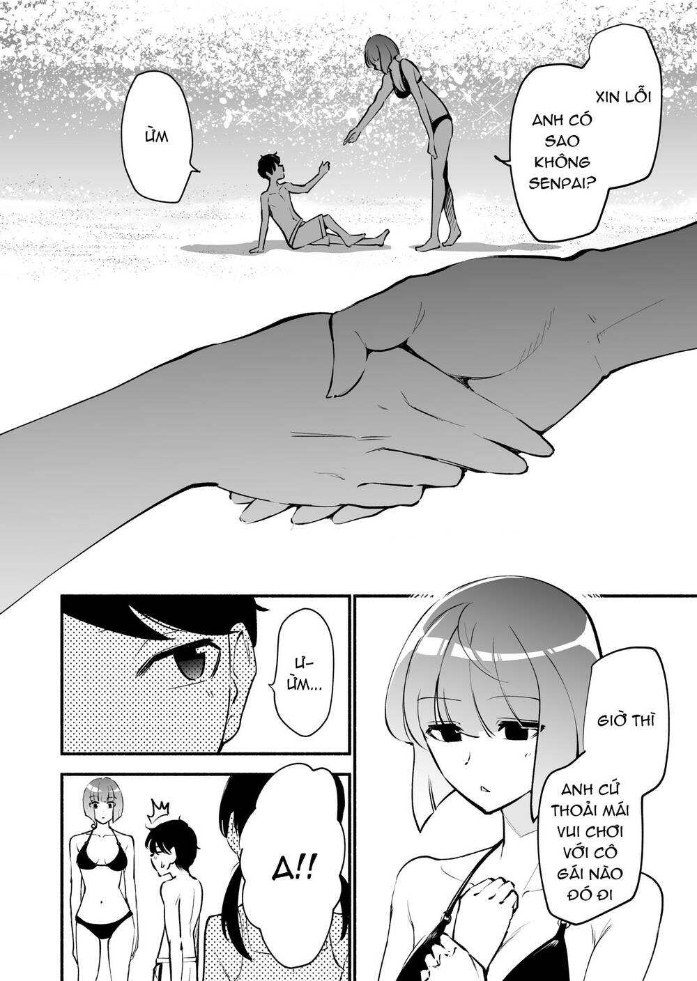 Koushinchou No Kouhai (♀) To Teishinchou No Senpai (♂) Ga Renai Ni Hatten Suru Made Chương 14 Page 7