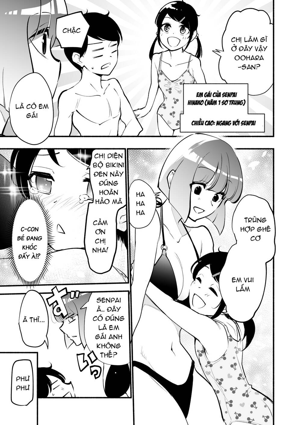 Koushinchou No Kouhai (♀) To Teishinchou No Senpai (♂) Ga Renai Ni Hatten Suru Made Chương 14 Page 8