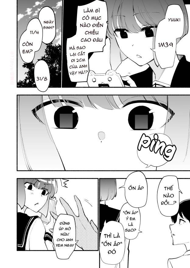 Koushinchou No Kouhai (♀) To Teishinchou No Senpai (♂) Ga Renai Ni Hatten Suru Made Chương 16 Page 3