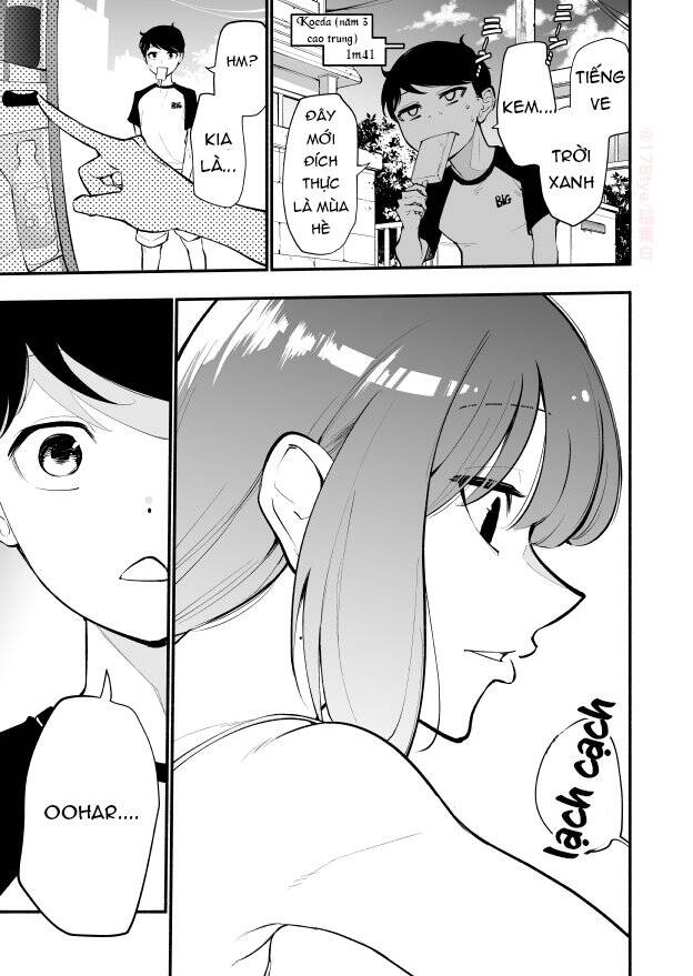 Koushinchou No Kouhai (♀) To Teishinchou No Senpai (♂) Ga Renai Ni Hatten Suru Made Chương 17 Page 2