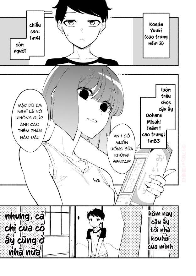 Koushinchou No Kouhai (♀) To Teishinchou No Senpai (♂) Ga Renai Ni Hatten Suru Made Chương 18 Page 2