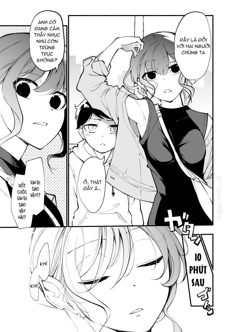 Koushinchou No Kouhai (♀) To Teishinchou No Senpai (♂) Ga Renai Ni Hatten Suru Made Chương 20 Page 4