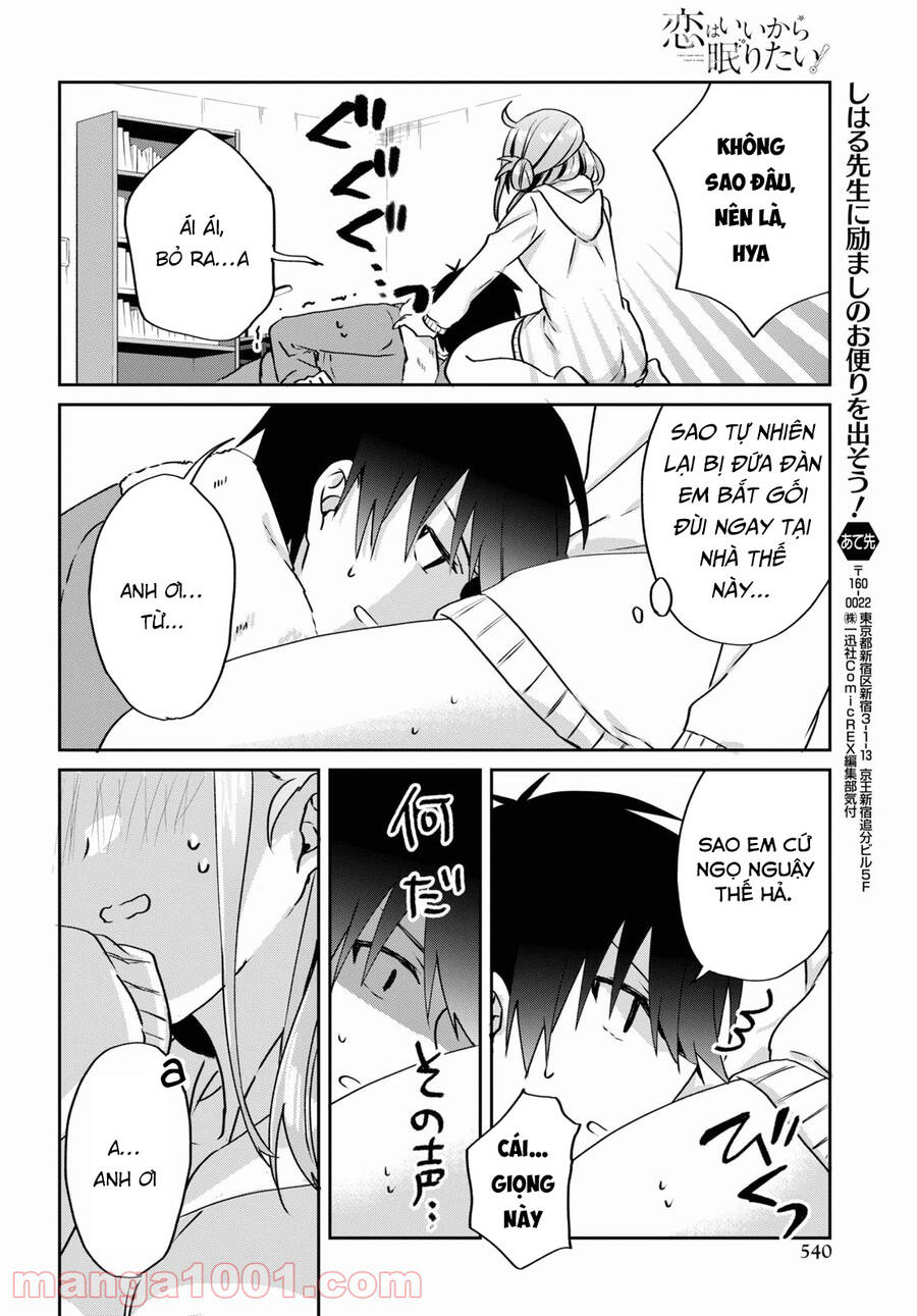 Koi Wa Iikara Nemuritai! Chương 11 Page 10