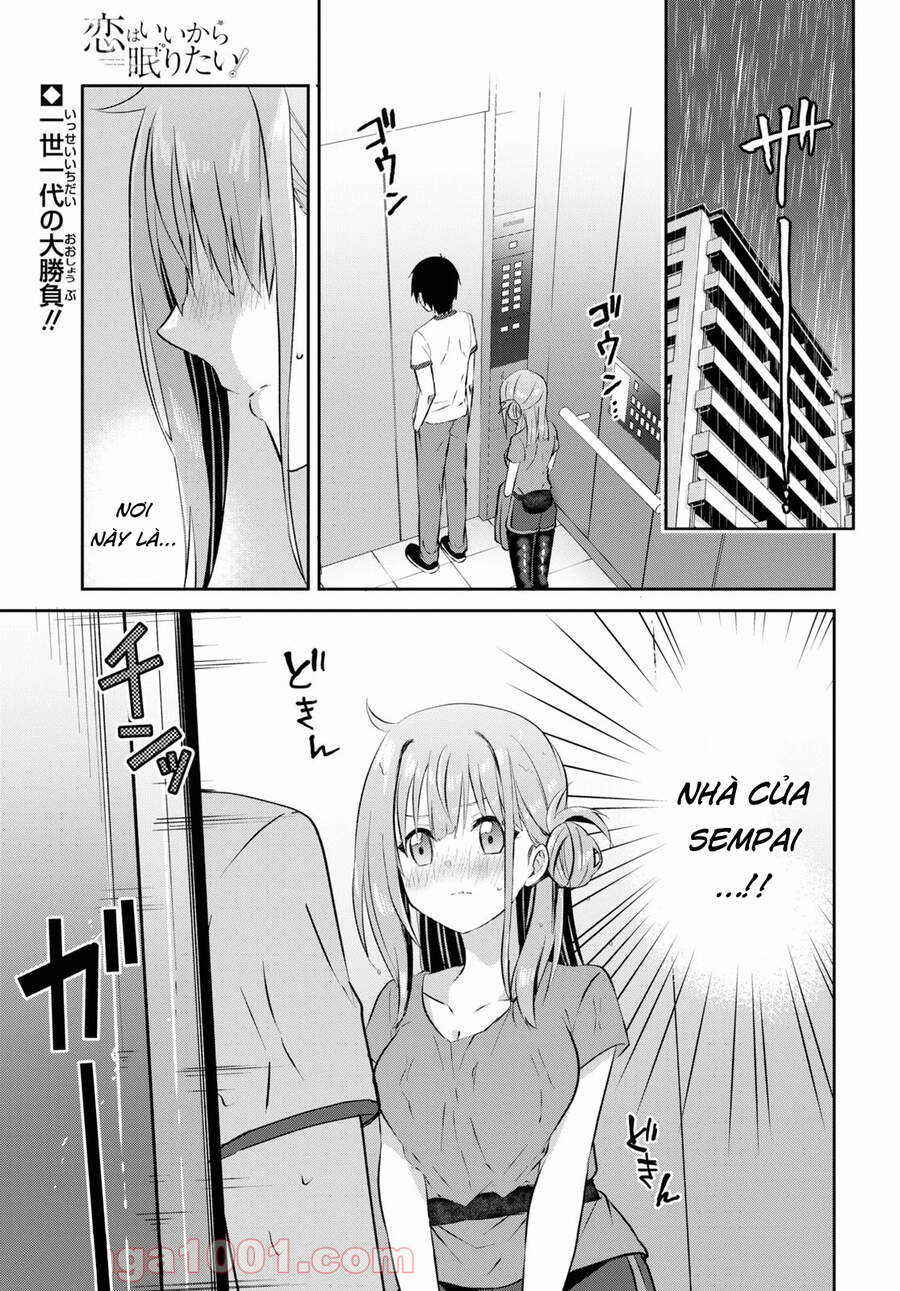 Koi Wa Iikara Nemuritai! Chương 9 Page 3