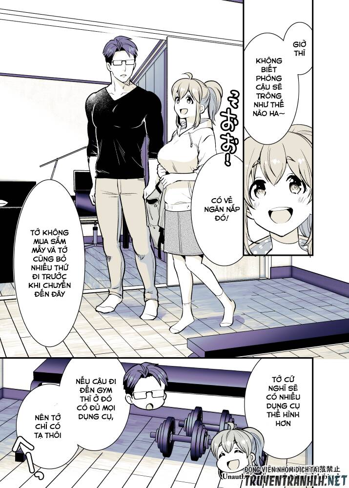 Osananajimi Ga Hisabisa Ni Saikai Shitara Otagai Kyonyuu Ni Natteta Chương 15 Page 3