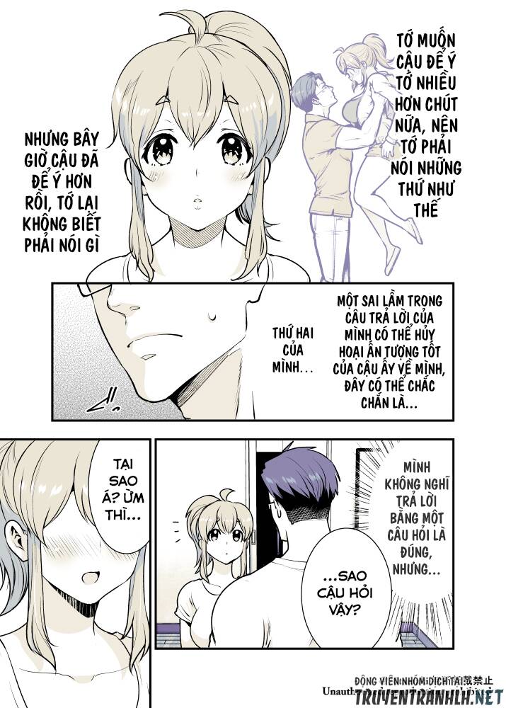 Osananajimi Ga Hisabisa Ni Saikai Shitara Otagai Kyonyuu Ni Natteta Chương 19 Page 4