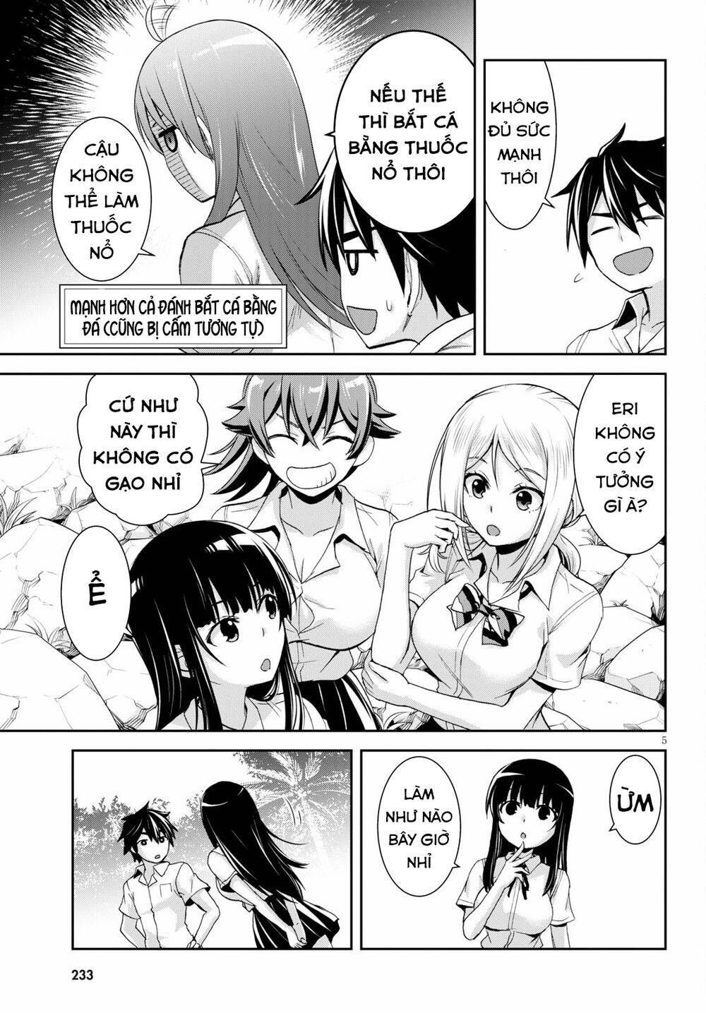 Isekai Yurutto Survival Seikatsu: Gakkou No Minna To Isekai No Mujintou Ni Tenishitakedo Ore Dake Chương 7.5 Page 7