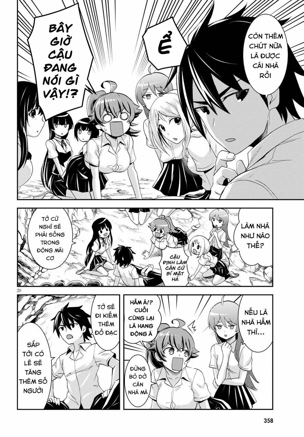 Isekai Yurutto Survival Seikatsu: Gakkou No Minna To Isekai No Mujintou Ni Tenishitakedo Ore Dake Chương 7 Page 25