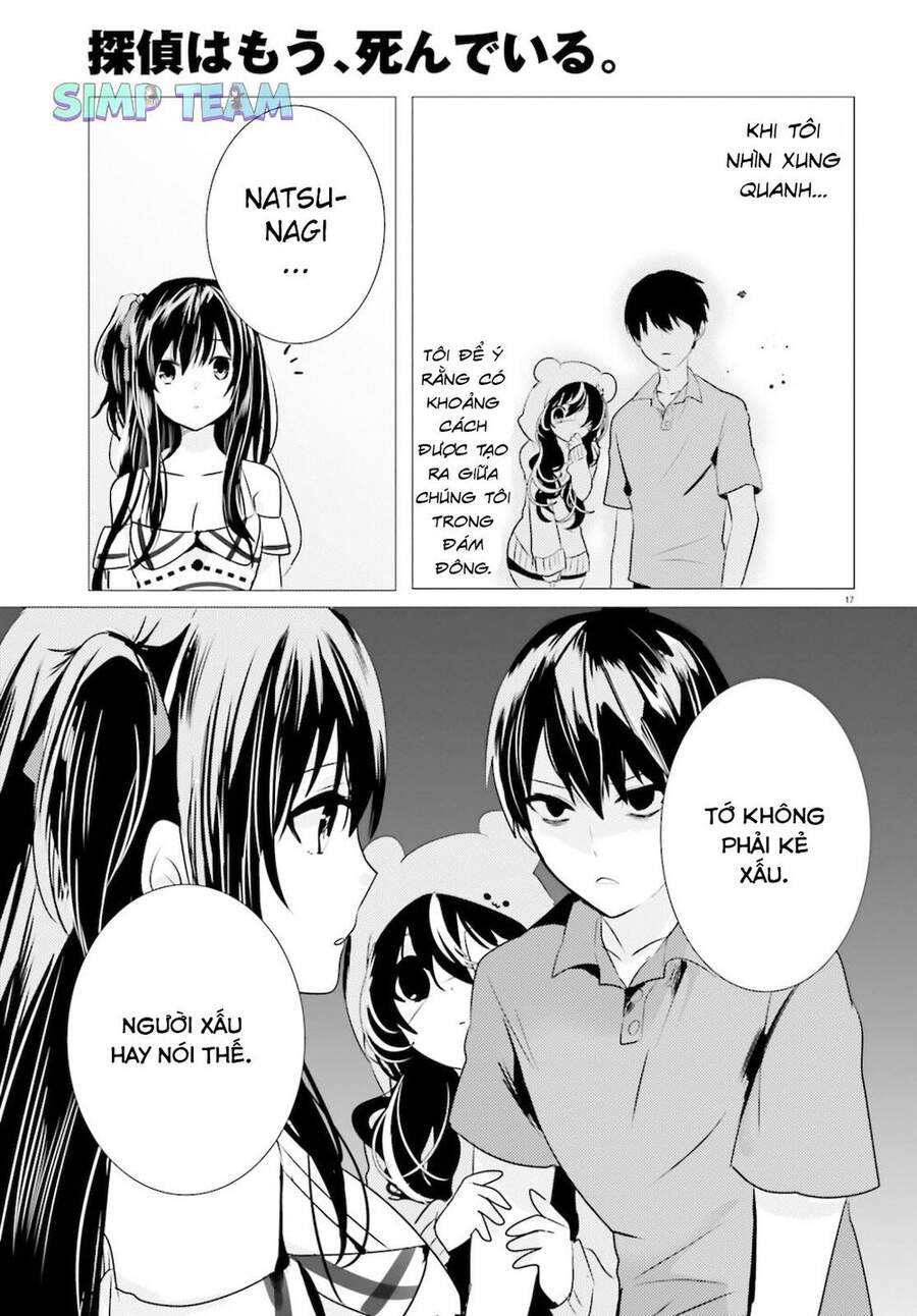 Tantei Wa Mou, Shindeiru Chương 10 Page 17