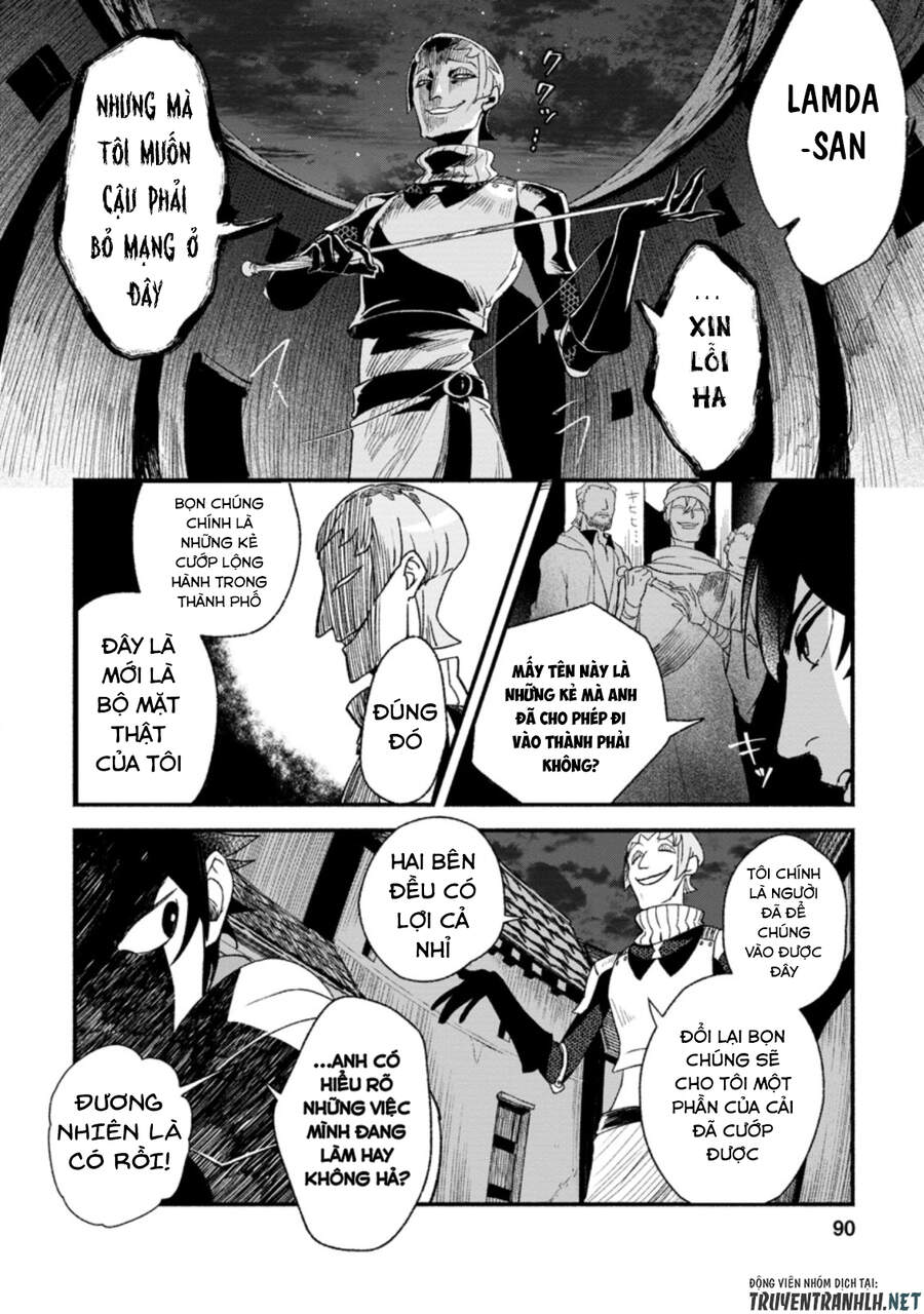 Sono Monban, Saikyou Nitsuki: Tsuihou Sareta Bougyo Ryoku 9999 No Senshi, Ou Miyako No Monban Chương 3.3 Page 10