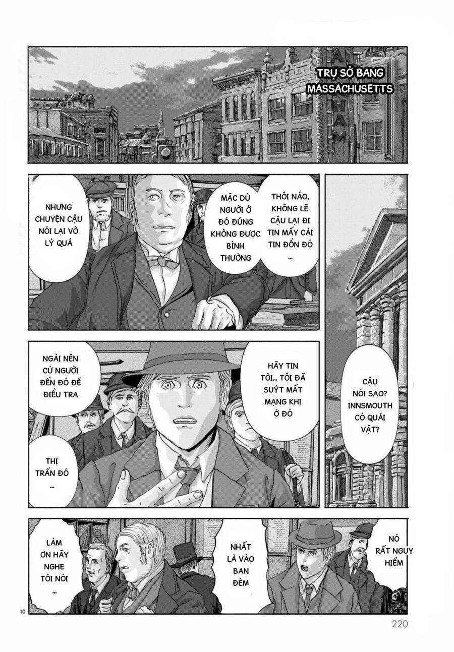 The Shadow Over Innsmouth (Innsmouth No Kage) Chương 10 Page 9