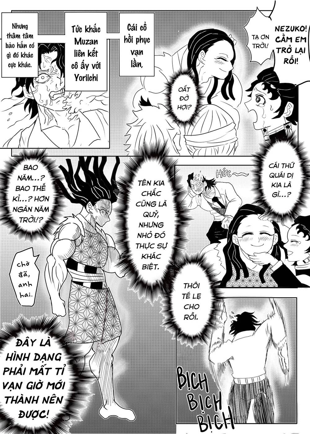 Moshi Nezuko Ga Nezuko-San Dattara Chương 1 Page 12