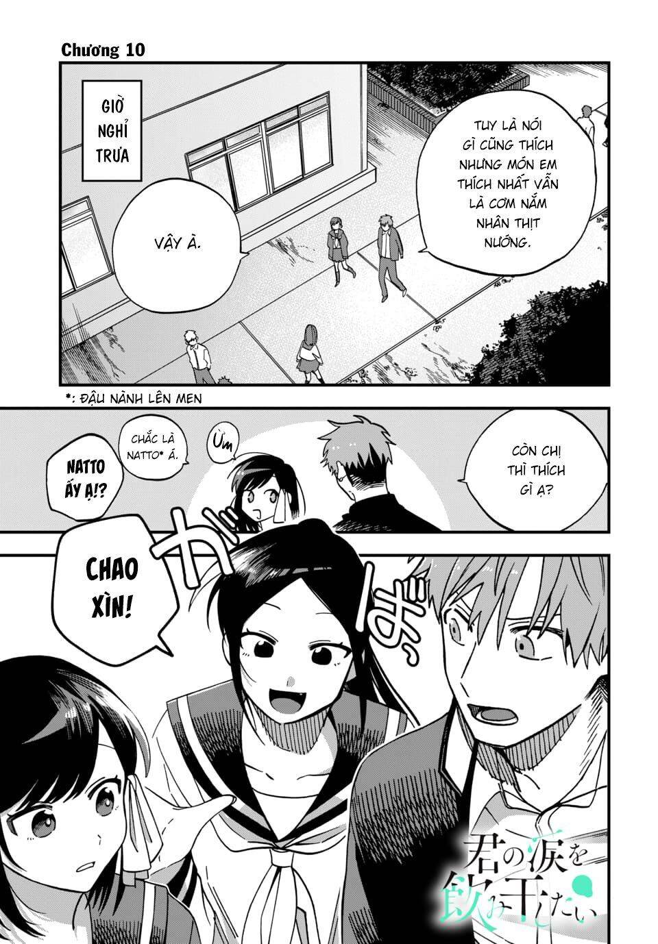 Kimi No Namida Wo Nomihoshitai Chương 10 Page 1