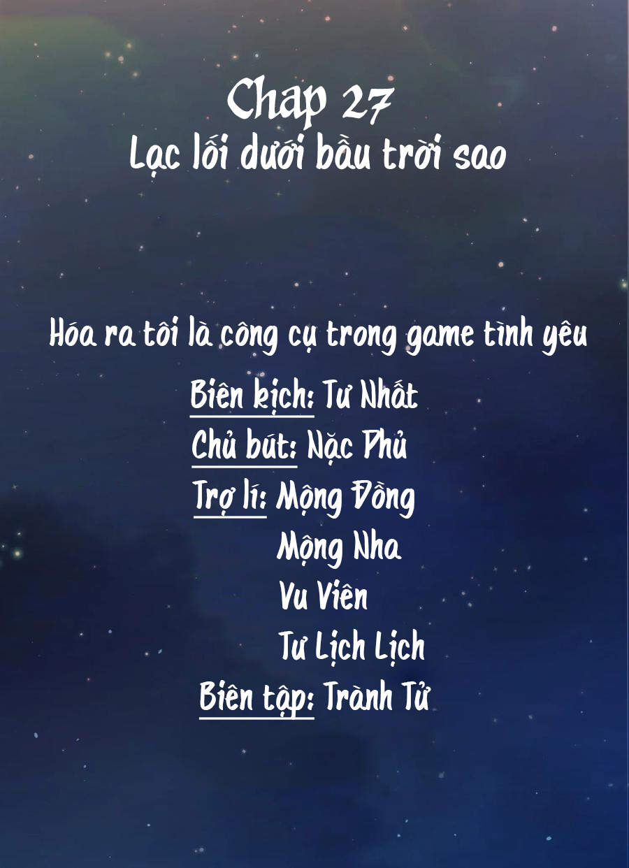 Hóa Ra Tôi Là Công Cụ Trong Game Tình Yêu Chương 27 Page 28