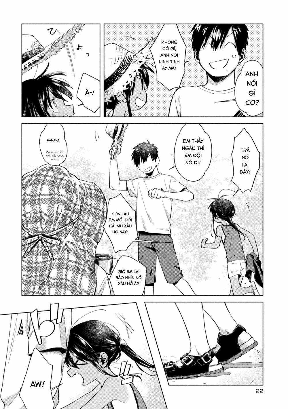 Inaka Ni Kaeru To Yakeni Jiben Ni Natsuita Kasshoku Ponytail Shota Ga Iru Chương 11 Page 4