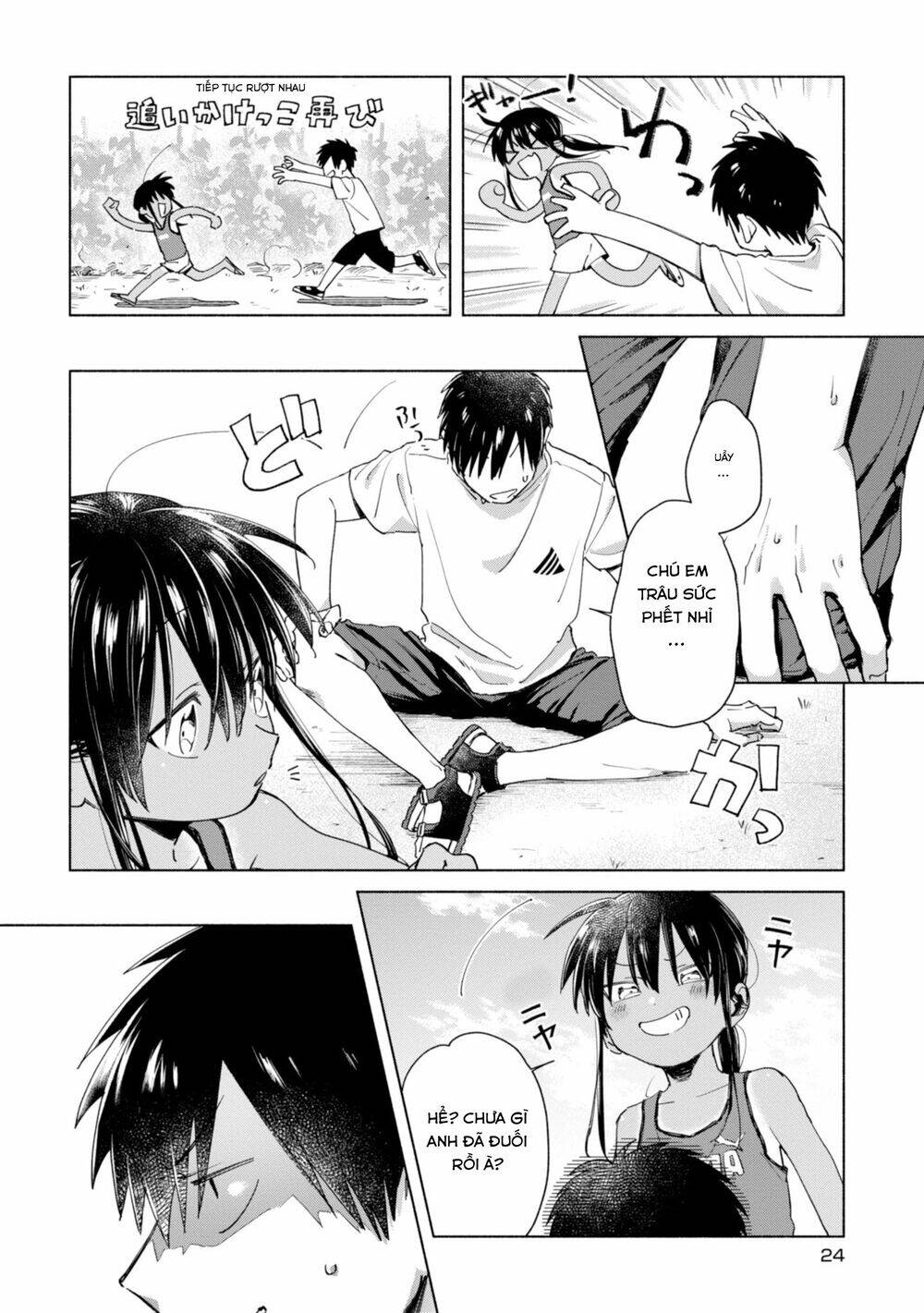 Inaka Ni Kaeru To Yakeni Jiben Ni Natsuita Kasshoku Ponytail Shota Ga Iru Chương 11 Page 6