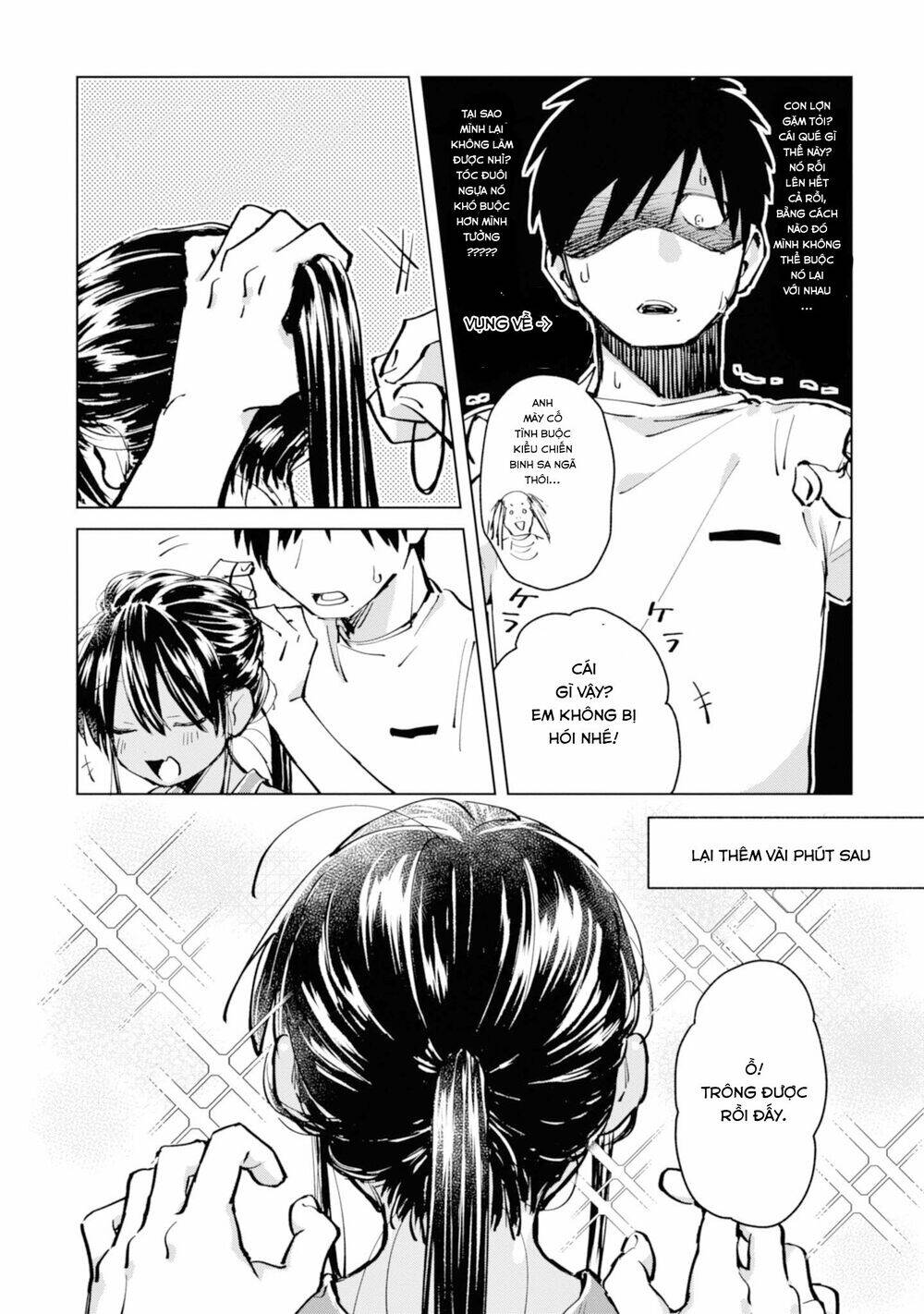 Inaka Ni Kaeru To Yakeni Jiben Ni Natsuita Kasshoku Ponytail Shota Ga Iru Chương 3 Page 11