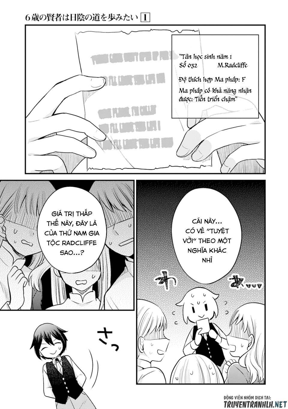 6-Sai No Kenja Wa Hikage No Michi Wo Ayumitai Chương 4 Page 7