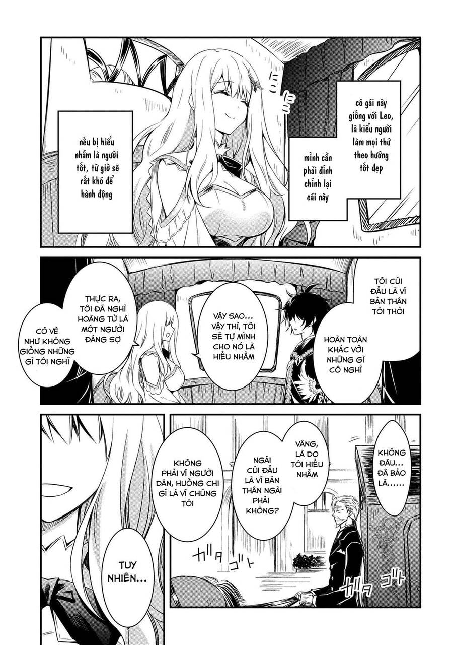 Saikyou Degarashi Ouji No An’yaku Teii Arasoi Munou Wo Enjiru Ss Rank Ouji Wa Koui Keishou-Sen Wo Kage Kara Shihai Suru Chương 4 Page 18