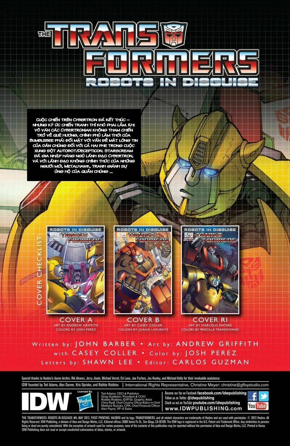 The Transformers: Robots In Disguise Chương 5 Page 4