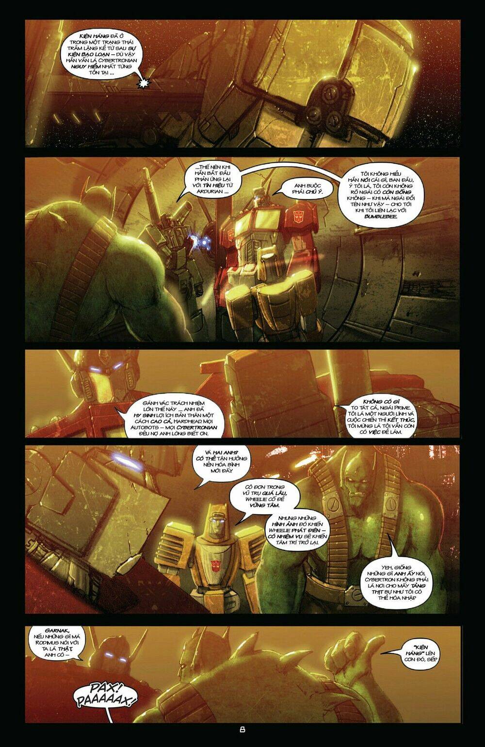 The Transformers: Robots In Disguise Chương 6 Page 9