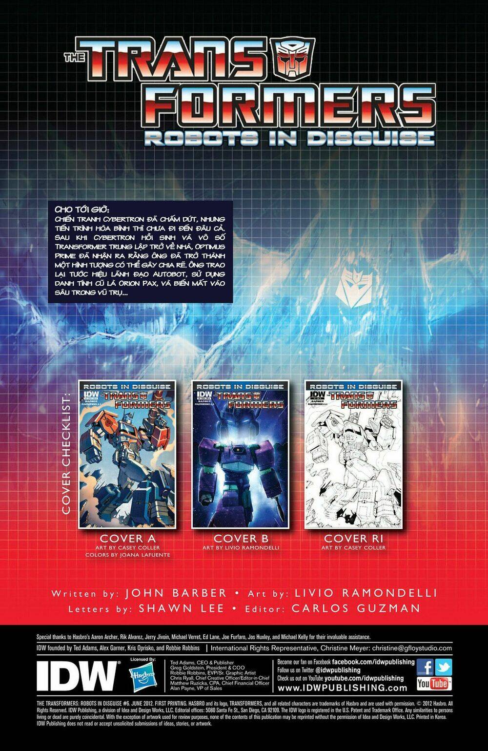 The Transformers: Robots In Disguise Chương 6 Page 3