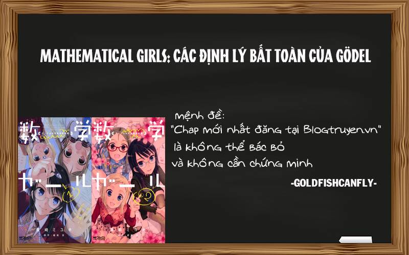 Mathematical Girls: Các Định Lý Bất Toàn Của Gödel Chương 9 Page 26