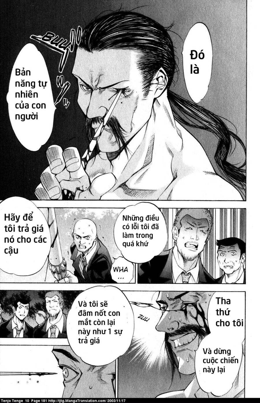 Tenjou Tenge Chương 63 Page 10