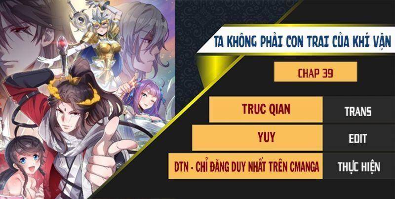 Ta Đích Thật Không Phải Con Trai Khí Vận Chương 39 Page 1